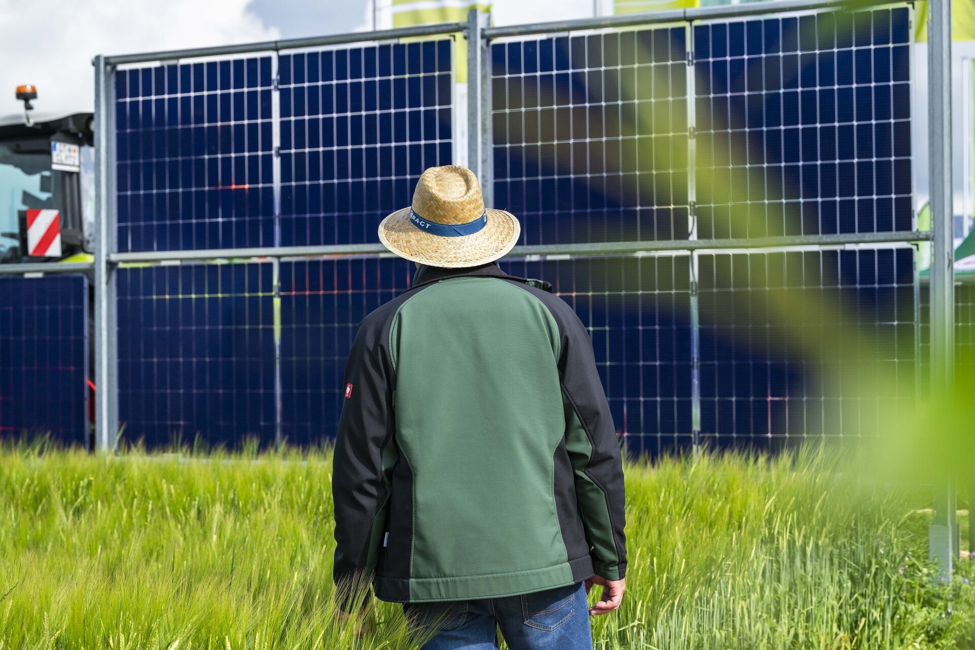 Agrivoltaika umožňuje produkci plodin a solární energie vedle sebe Foto archiv DLF