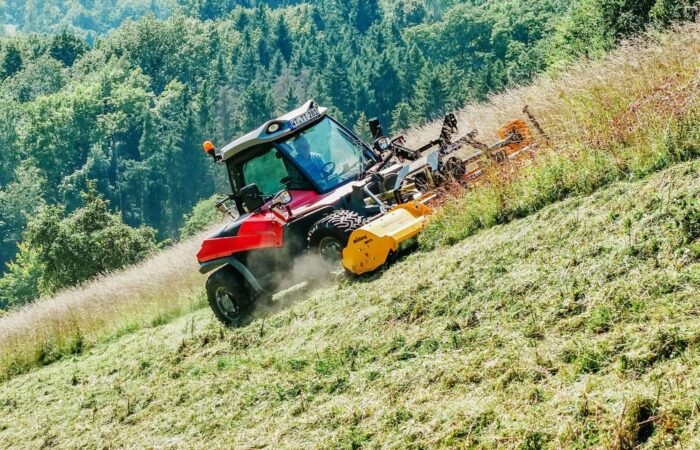 Line Traction přináší nový koncept přenosu výkonu na kola    Foto Müller Landmaschinen GmbH