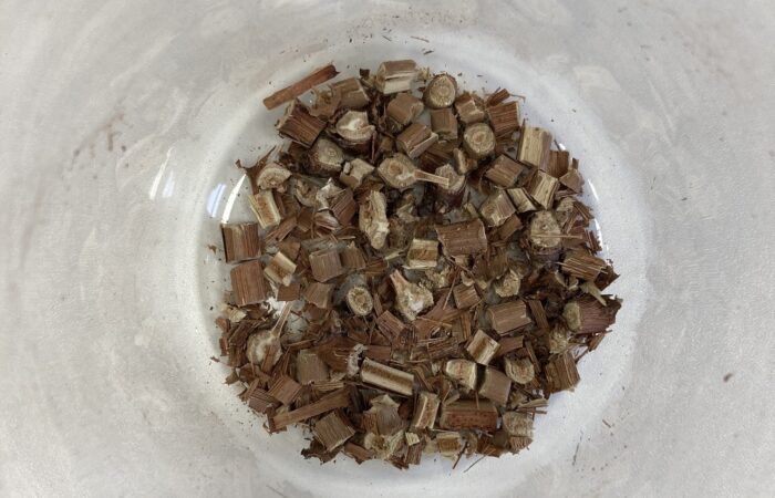 Postříhané réví ořez