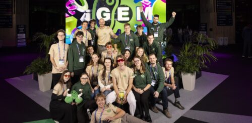 F1 Tým iGEM Brno zvítězil na světovém finále soutěže iGEM 2025 a získal ocenění za nejlepší zemědělský projekt Foto archiv VUT